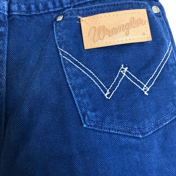 1960's Girl's Wrangler Blue Jeans - Picture 7 of 7